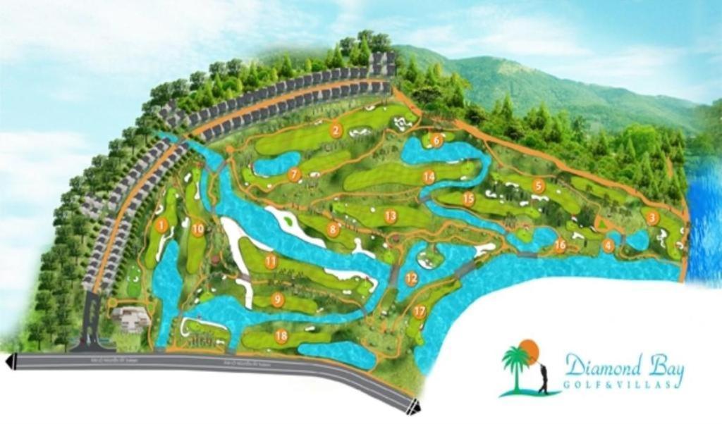 Diamond Bay Golf And Villas 나트랑 외부 사진